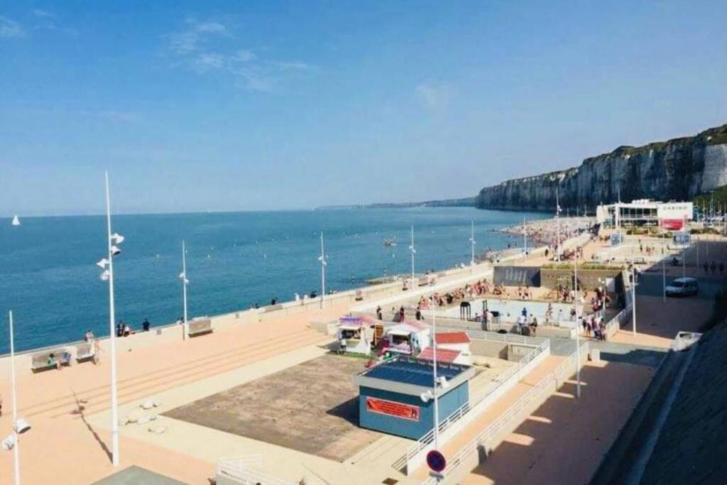 סן-ולרי-אן-קו Appartement La Rotonde Vue Sur Mer מראה חיצוני תמונה